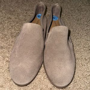 Lucky Brand Leather Slip On Loafer Shoes